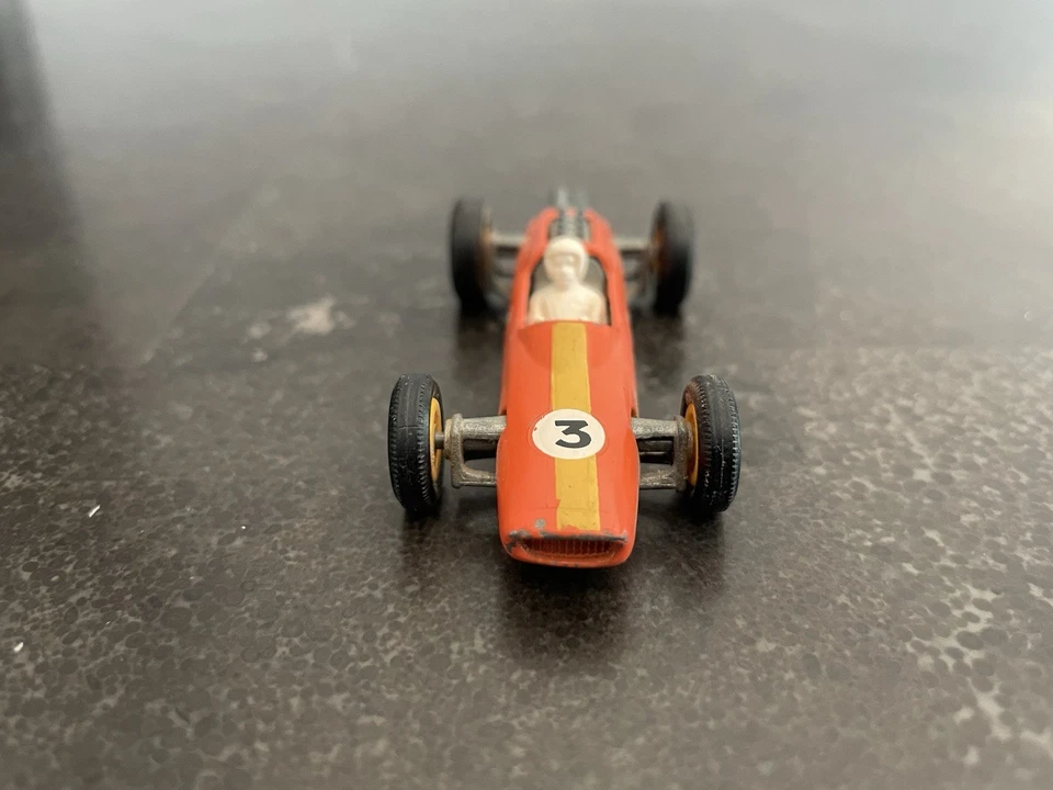 Matchbox 19 Lotus RARE ORANGE 1/64 Scale Diecast Racecar Lesney Vintage 1966 - Image 2 of 4