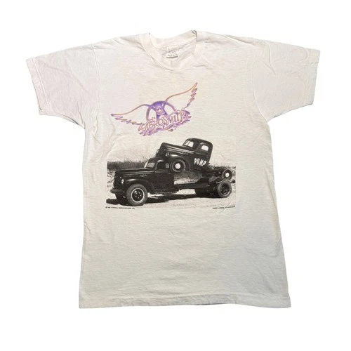 Aerosmith Pump Tour Shirt Fruit of the Loom Sin 1980s vintage concert t-shirt, vintage, single stitch, B+ condition