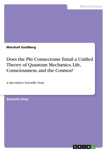 Marshall Go*Dberg | Does The Phi Connectome Entail A Unified Theory Of...-image