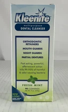 Kleenite Dental Cleanser Fresh Mint, Fresh Mint 9 Oz New In Box