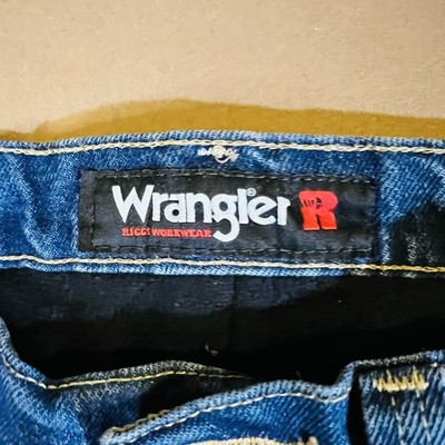 Wrangler RIGGS Workwear Quilted Lined Denim Jeans 32*30