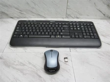 Logitech Wireless Keyboard & Laser Mouse Combo K520 M310 w/ USB Dongle! TESTED!