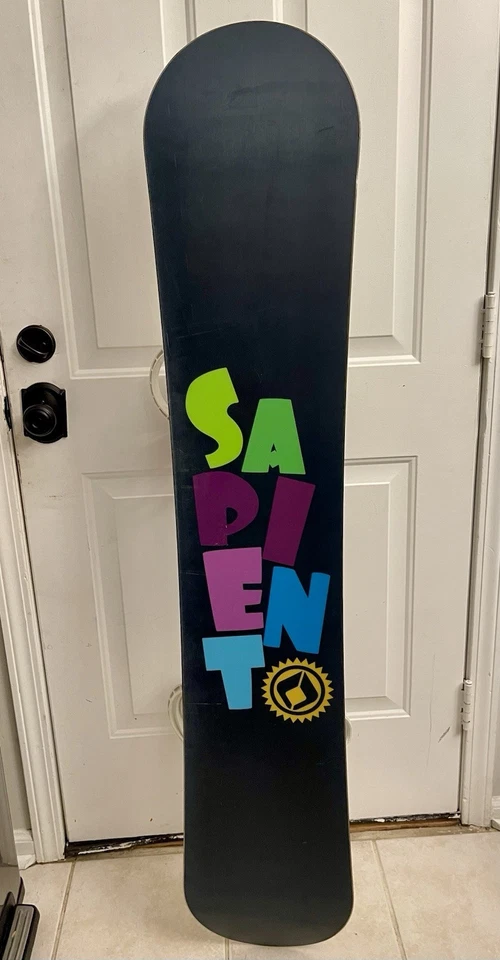SAPIENT SNOWBOARD SIZE 147 CM MEDIUM BINDINGS EUC! - Image 2 of 4