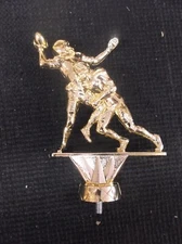 action quarterback football gold lot of 25 trophy parts RS Owens & Co.