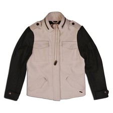 Maison Scotch Army Inspired Wool Coat