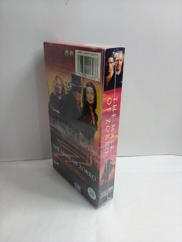 The Mask Of Zorro VHS 1998 New Sealed - Picture 3 of 6
