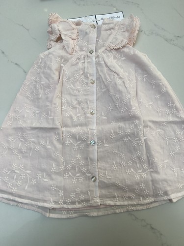 Tartine Et Chocolat Baby Girls Rose Pink Dress - Size 18 MTHS - Party / Summer - Picture 5 of 6