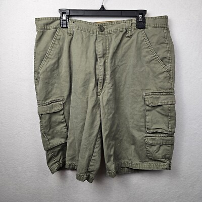 Rugged Wear Shorts Men's Size 40 Olive Green Cargo