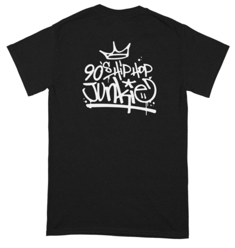 Illmatic Nas Hip Hop Junkie T-Shirt Schwarz Rap Legend Tee Unisex 90s Musik Tee - Bild 2 von 8