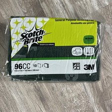 Scotch-brite Scotch-Brite Commercial Scouring Pad, 6 x 9, 10/Pack MMM96CC