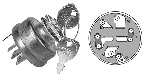 12752 IGNITION SWITCH for CUB CADET/MTD | eBay