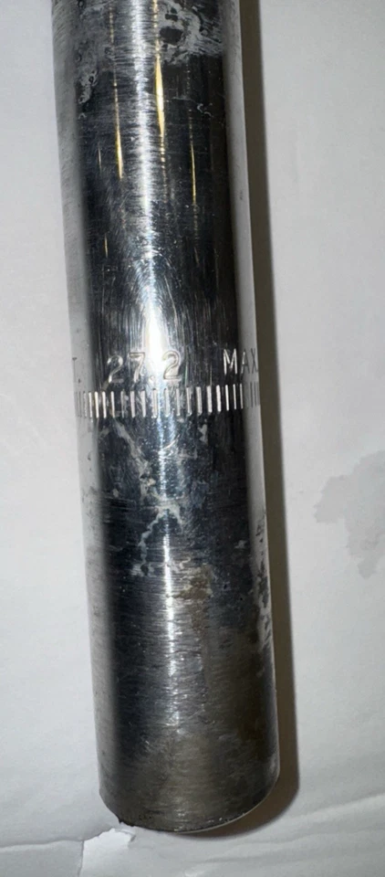 Vintage Profile Aero Pro SP Seatpost 27.2 Curved Layback w/ Micro Adjust - Image 4 of 4