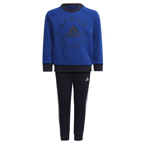 ADIDAS BAMBINO TUTA COTONE GARZATO art. HF1899 mod. LK LOGO JOG SET | eBay