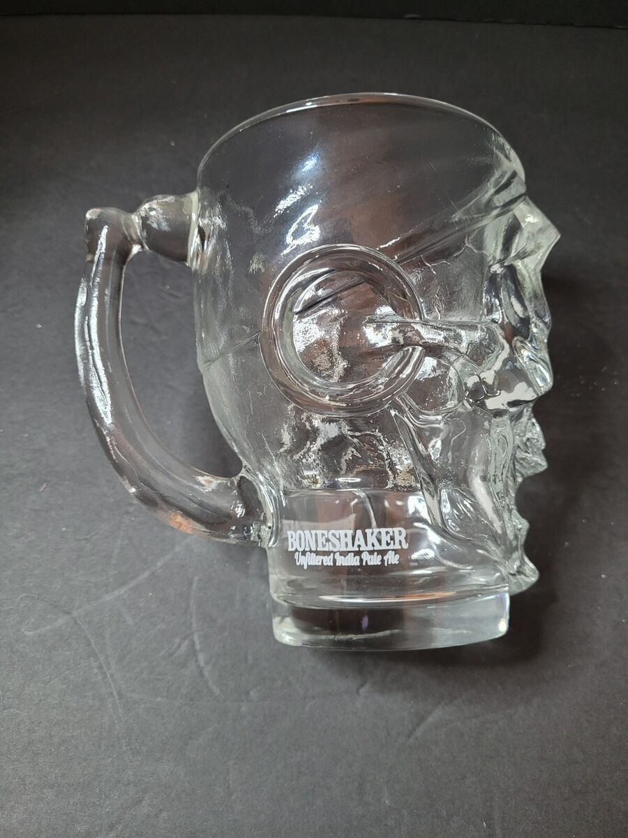 (GLB) Skull and Bones Beer Mugs/Glasses w/ FREE Personalization