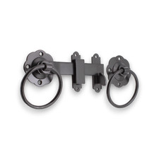 Ring Latch Heavy Duty Old Vintage Cast Iron Garden Gate Hand Forged Pull Handle