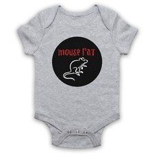 PARKS AND RECREATION MOUSE RAT ANDY DWYER ROCK BAND BABY GROW BABYGROW GIFT