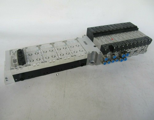 Festo CPX Fieldbus Pneumatic I/O Manifold, 12 Valves, 4 I/O Modules ...