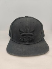 Vintage Adidas Trefoil Back Hit Trucker Hat Snapback Cap