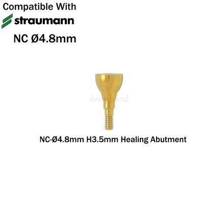 Fits ITI Straumann BL/BLT Dental NC/RC Healing Abutment Caps Cover Screw