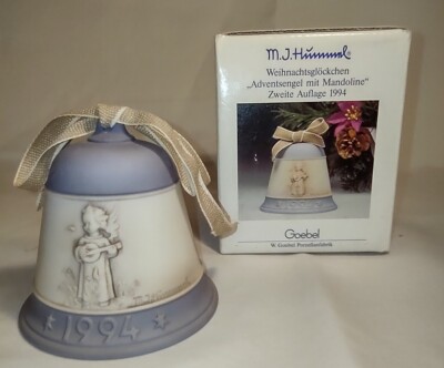 M J Hummel Bell 1994 Christmas Ornament ''Festival Harmony'' 2nd edition 