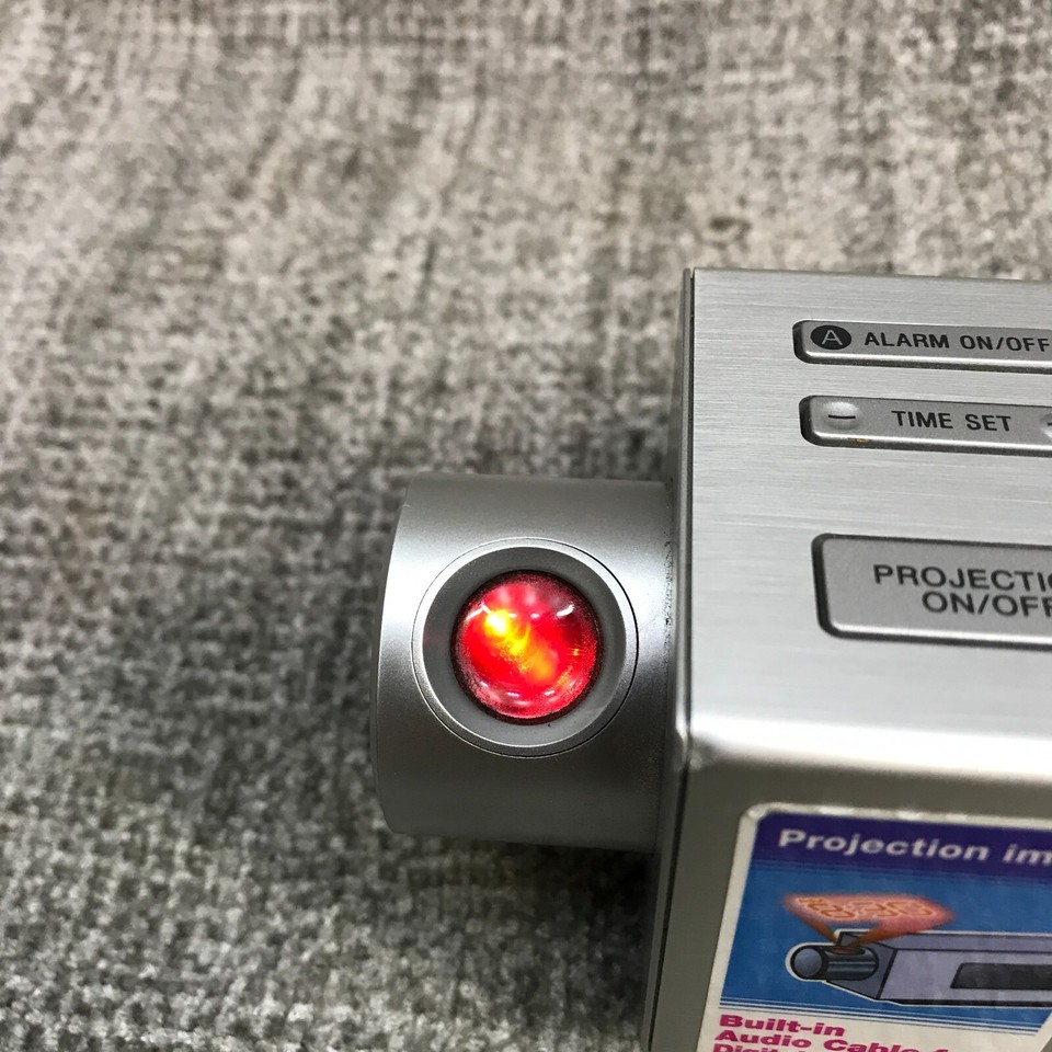 Sony Dream Machine ICFC717PJ Alarm Big Digit Clock Noise Machine Projector eBay
