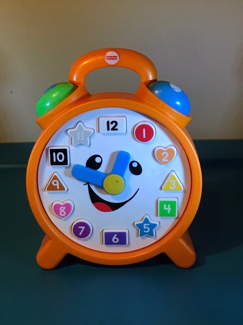 fisher price clock laugh and learn