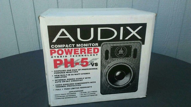 audix studio monitors