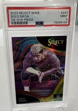 2022 Select Wwe Solo Sikoa Tie Dye Ringside Prizm Rookie #247 Psa 9 Pop 5 08/25