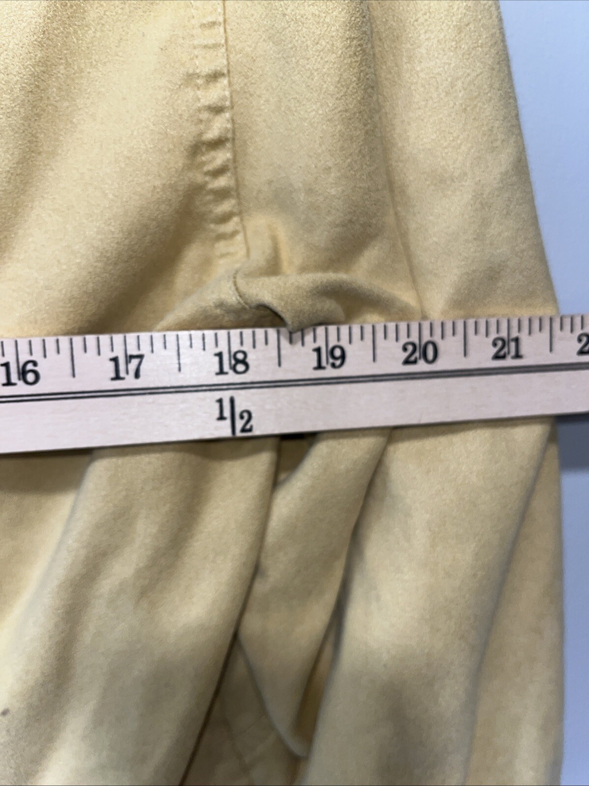 Chico’s Yellow Polyester Collared Long Sleeve But… - image 7