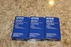 New Epson Ribbon Cartridge ERC-38B  Black 3 Packs Genuine Epson Product 