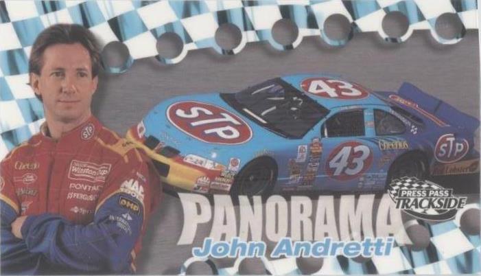 2000 Press Pass Trackside - John Andretti #P2 - 1 of 1