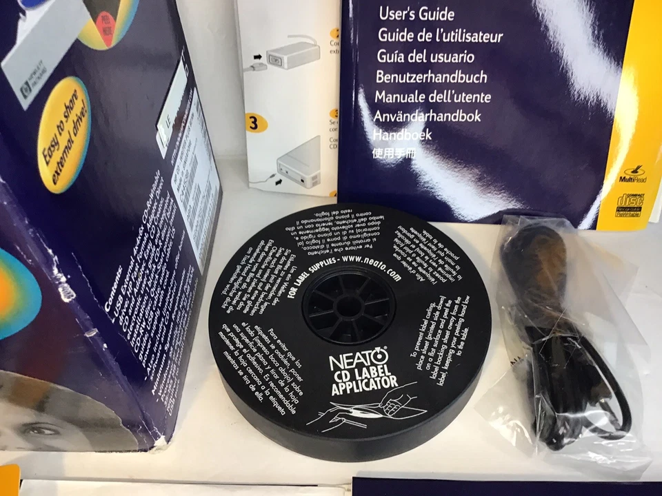 HP CD-Writter Plus 8210e Data,photos,videos,music c4453b  , SG00076S77W - Image 4 of 4