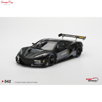 TOP SPEED 1/18 - CHEVROLET CORVETTE Z06 GT3 R - TEST CAR ROAD AMERICA 2023 TS05
