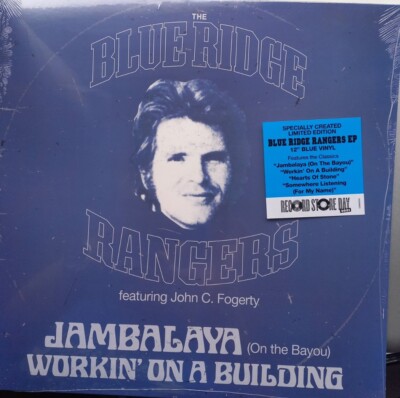 JOHN FOGERTY- BLUE RIDGE RANGERS 12'' Jambalaya on the bayou RSD 2021 BLUE Sealed