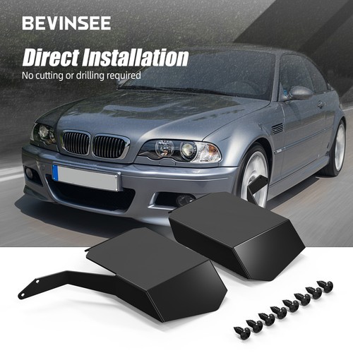 For BMW E60 520i 525i 530i 535i M5 Aluminum Dynamic Air Induction Intake Scoops - Picture 4 of 10
