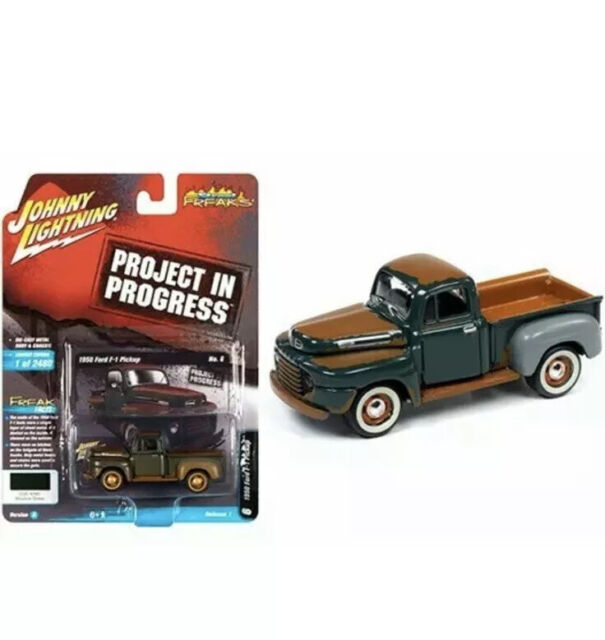 1959 FORD F-250 PICKUP TRUCK BLACK /"CLASSIC GOLD/" 1//64 JOHNNY LIGHTNING JLCP7005