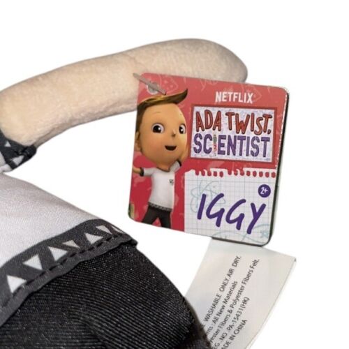 Muñecas de peluche Ada Twist Scientist ADA-ROSIE e IGGY lote completo de 3 nuevas con etiquetas - Imagen 10 de 10