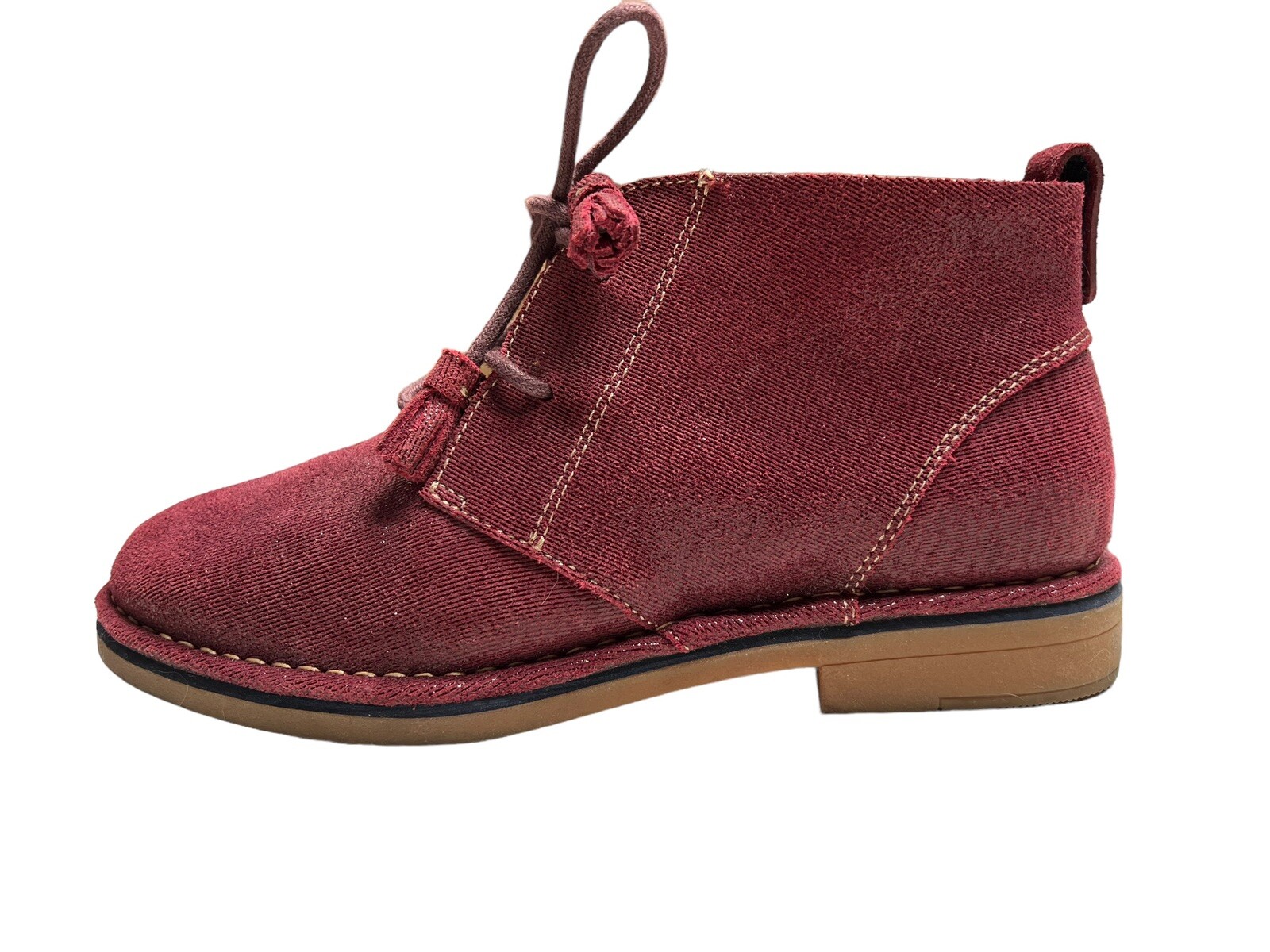 HUSH PUPPIES Cyra Catelyn Women Ankle Boots Shimmer Suede Wide Large SZ 8 eBay