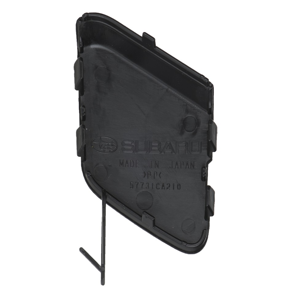 Genuine Subaru Front Bumper Tow Hook Cover For 2015-2016 Impreza (Part #57731FJ270) - Black 11 thumbnail image