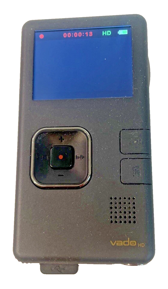 Creative Labs Pocket Video Camcorder VF0580 Vado HD 720p w Box Parts Only *READ* - Image 4 of 4