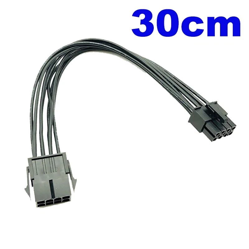 8 Pin ATX 12V CPU EPS Power Male to Female Extension Cable Adapter 30cm - image 4 of 4