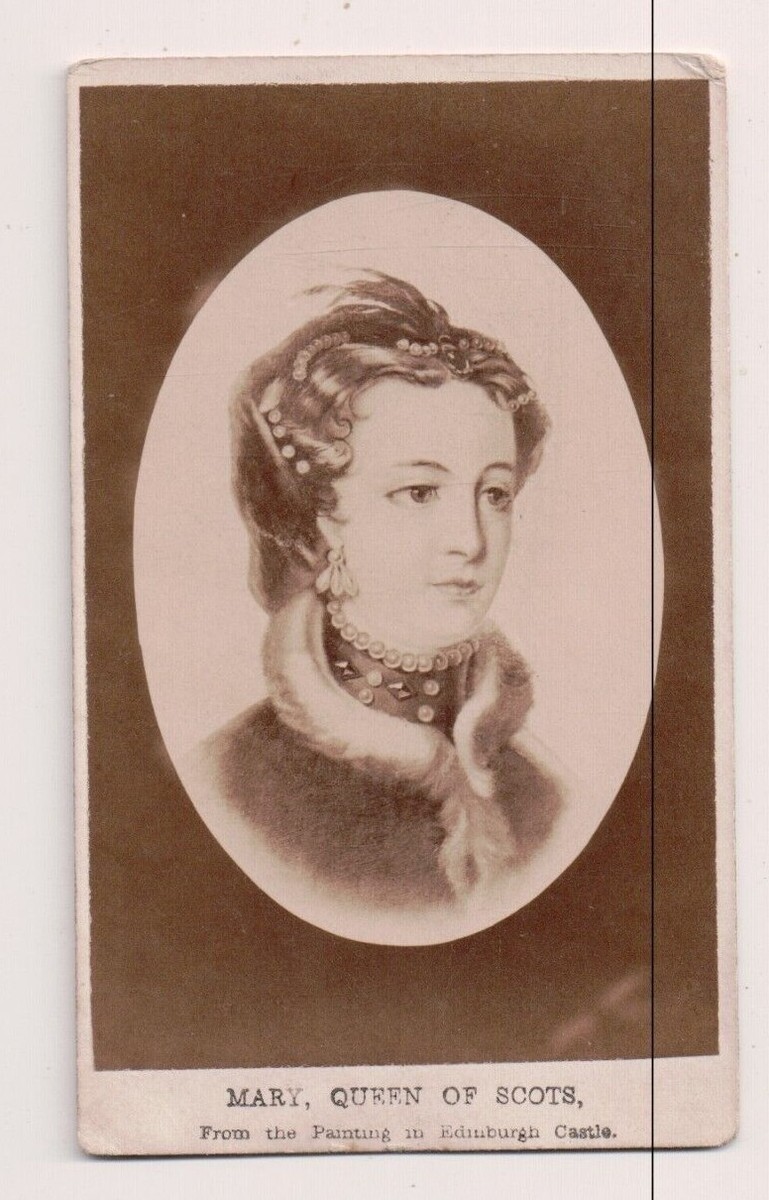 Vintage CDV Mary, Queen of Scots | eBay