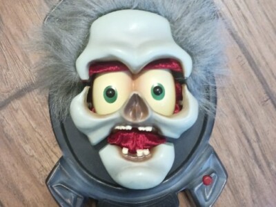 Vintage Rare Gemmy Halloween Happy Mask Face Monster Scary
