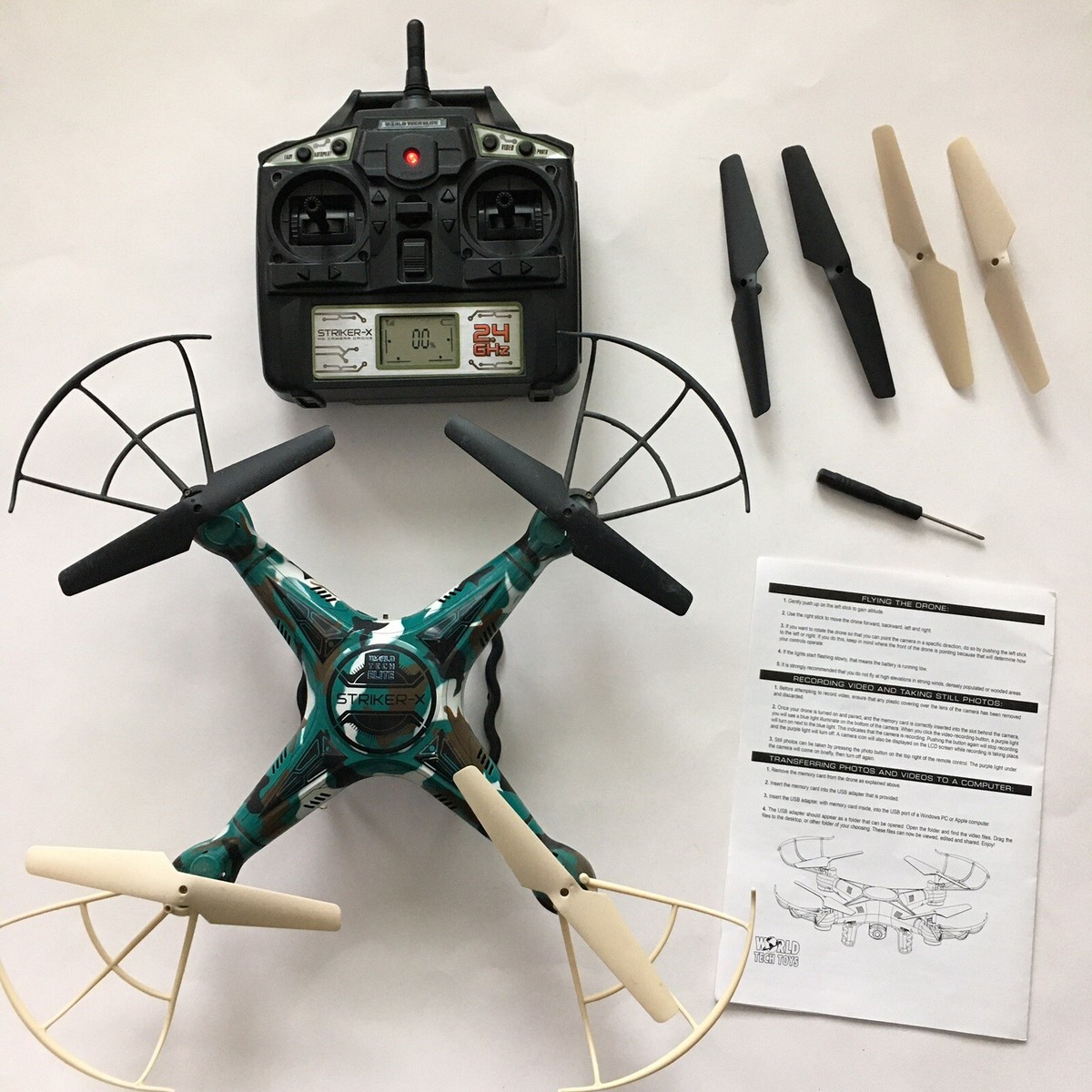 Tech Toys Striker World Tech Elite Striker X Drone World Tech