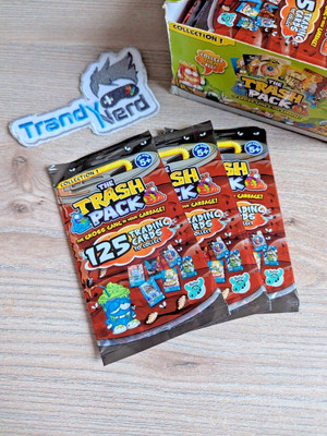 Trash Pack Vol. 1 - Booster Pack. Trading Cards. Rar Geschenk Sammlung. Cool Neu