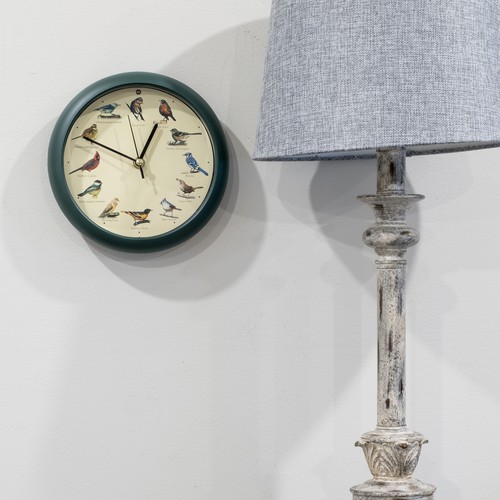 Mark Feldstein 8 Inch Green Original Singing Bird Clock eBay