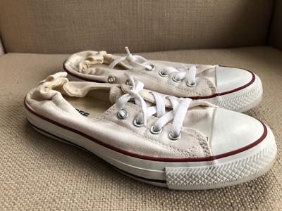 White Converse All Star Shoreline size 7 Converse Womens CTAS Shoreline 537084F White Cream Casual  main image 4