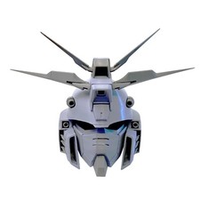 God Gundam helmet Raw 3D Print cosplay prop
