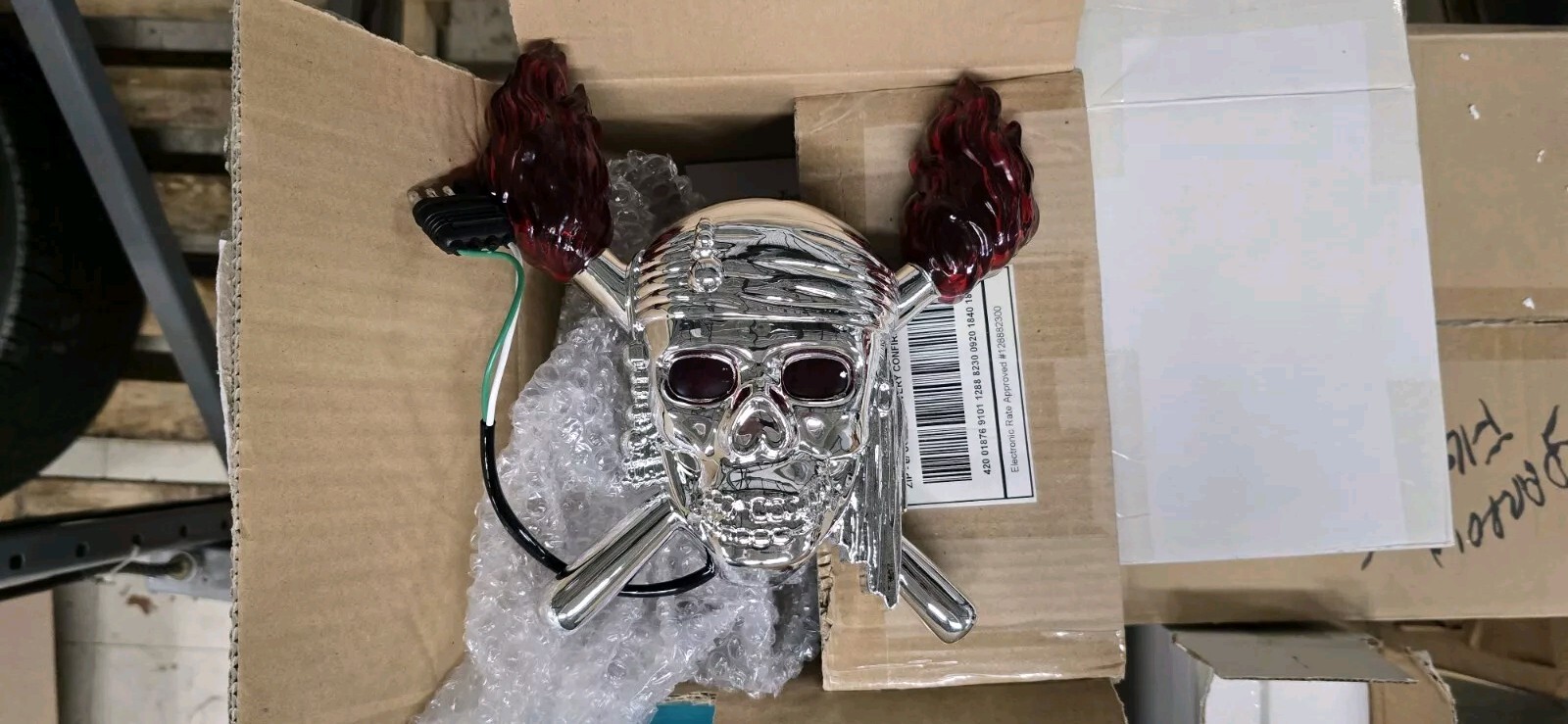 Disney Pirates Of The Caribbean LightUp Trailer Hitch Cover 2 Inch