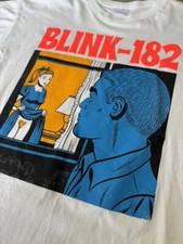 VINTAGE 90  S SAMPLE BLINK 182 DUDE RANCH VOYEUR BAND T-shirt M340
